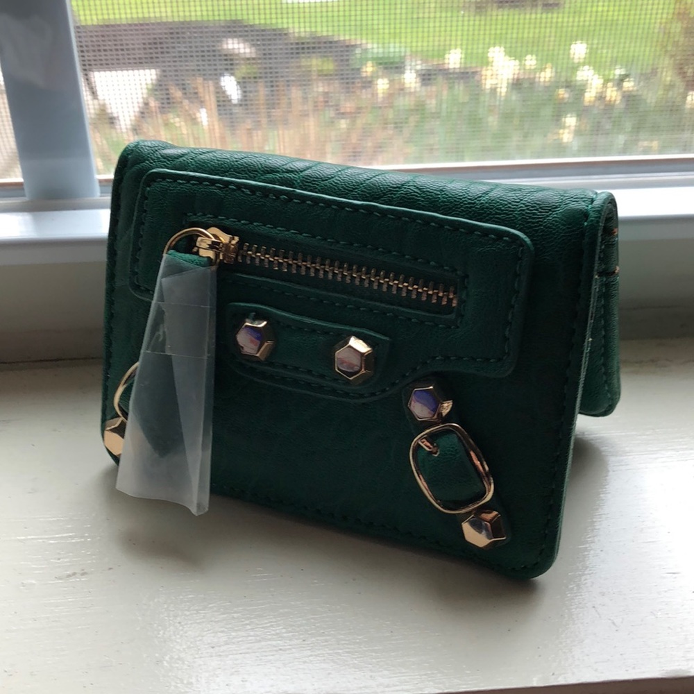 NWT Neiman Marcus Leather Credit Card Case